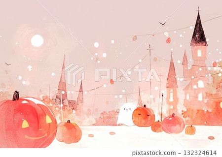 鬼魂與南瓜萬聖節遊行 鬼魂與南瓜萬聖節遊行 132324614