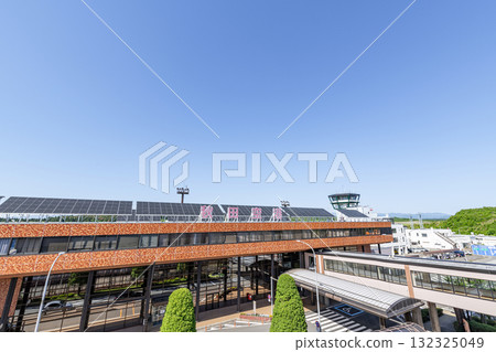 秋田縣秋田市秋田機場天氣晴朗 132325049