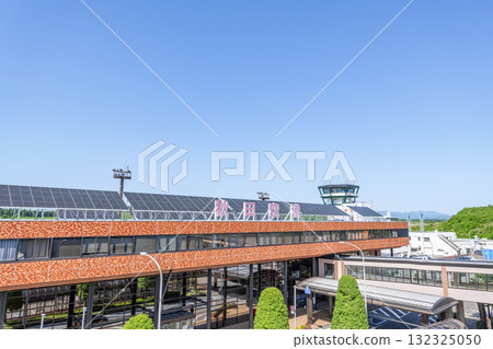 秋田縣秋田市秋田機場天氣晴朗 132325050