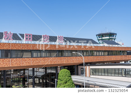 秋田縣秋田市秋田機場天氣晴朗 132325054