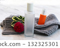 toner serum, vitamin c health care for skin face with knitting wool scarf 132325301