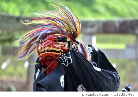 舞獅 神戶市非物質文化遺產 神樂 南秀雄獅 舞獅 神戶市非物質文化遺產 神樂 南秀雄獅 132325483
