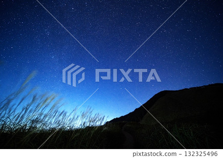 曾尼高原的紫芒－星空下的散步路 132325496