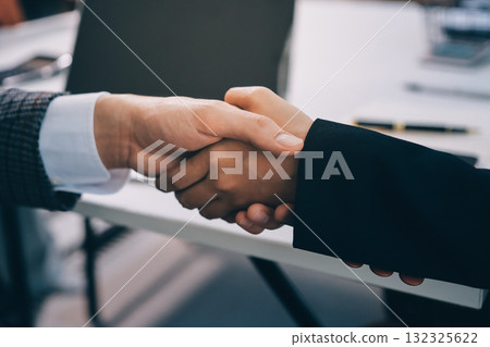 Accounting company provide finance and taxation planning for profitable cash flow, Auditor and accountant team working in office, analyze financial data and accounting record with calculator.Insight 132325622