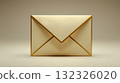Elegant Gold-Trimmed Envelope for Invitations or Special Announcements 132326020