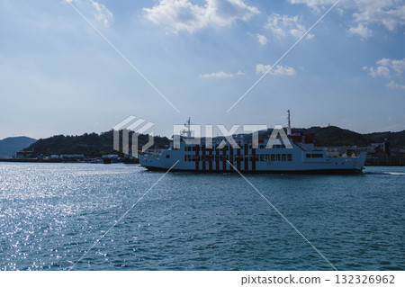 [Uno Port] Nostalgic scenery of a rural port town 132326962