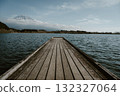 Pier over the lake 132327064
