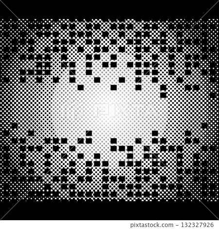 Monochrome technology background of collapsing data and mosaic Monochrome technology background of collapsing data and mosaic 132327926