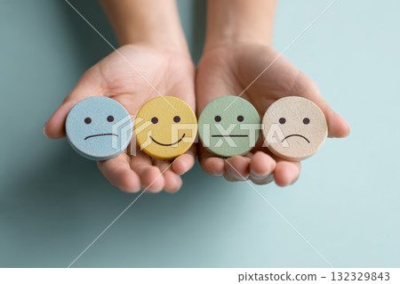 Halloween pumpkin glowing on dark path, spooky house in foggy forest, eerie atmosphere, autumn night, scary mood 132329843