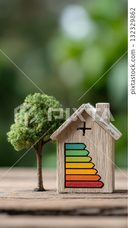 Halloween pumpkin glowing on dark path, spooky house in foggy forest, eerie atmosphere, autumn night, scary mood 132329862