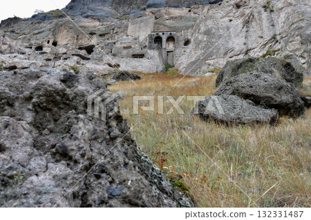 Vardzia Monastery cave city in Georgia Vardzia Monastery cave city in Georgia 132331487