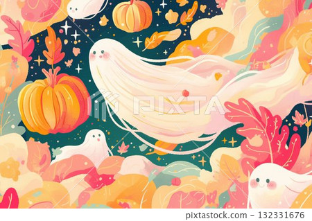 Ghosts swaying in the autumn wind Ghosts swaying in the autumn wind 132331676