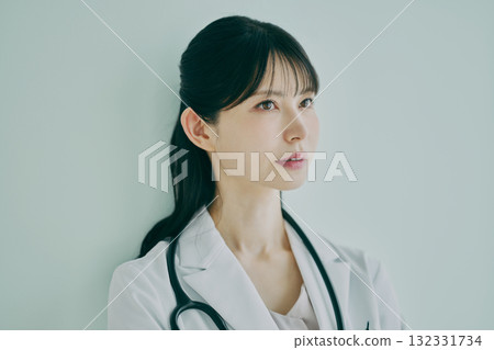 Female doctor portrait Female doctor portrait 132331734