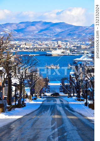 冬天的函館八幡坂 132332024
