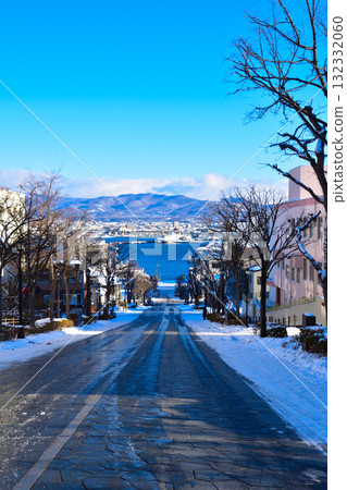 冬天的函館八幡坂 冬天的函館八幡坂 132332060
