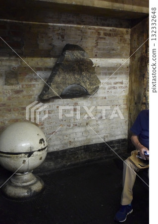 紐約切爾西市場的下降牆和紀念碑 紐約切爾西市場的下降牆和紀念碑 132332648