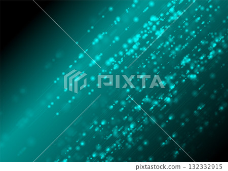 Blue and green glowing bokeh lights abstract background Blue and green glowing bokeh lights abstract background 132332915