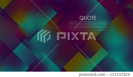 Holographic dark foil gradient squares blurred texture abstract background 132332929