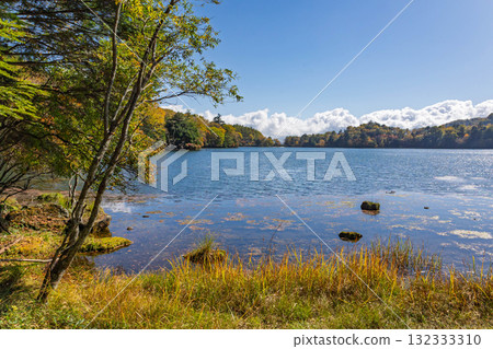 Autumn in Oku-Nikko: Lake Yunoko 132333310
