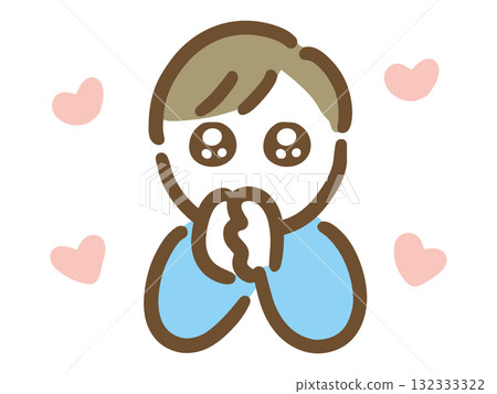 A young man in casual clothes who I like (upper body) A young man in casual clothes who I like (upper body) 132333322