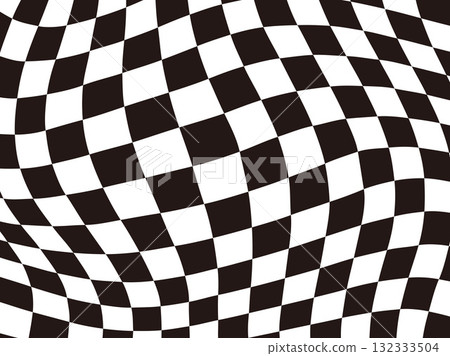 Warped Checkered Texture 132333504
