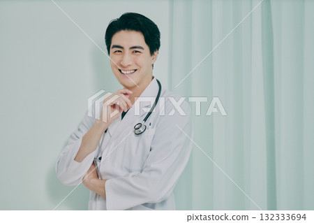 一位男醫生的肖像 一位男醫生的肖像 132333694