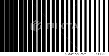 Gradient Transition Lattice. Striped Halftone Gradation Texture. Fading Vertical line Pattern. Black parallel thin to thick lines Background for design. Vector Geometric optical illusion effect Not AI Gradient Transition Lattice. Striped Halftone Gradation Texture. Fading Vertical line Pattern. Black parallel thin to thick lines Background for design. Vector Geometric optical illusion effect Not AI 132334385