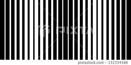 Gradient Transition Lattice. Striped halftone gradation texture. Repeating pattern background. Black vertical parallel thin to thick lines. Vector Geometric and optical illusion effect. Not AI Gradient Transition Lattice. Striped halftone gradation texture. Repeating pattern background. Black vertical parallel thin to thick lines. Vector Geometric and optical illusion effect. Not AI 132334386