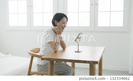 美容皮膚年齡健康形象 132334662