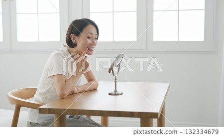 美容皮膚年齡健康形象 132334679