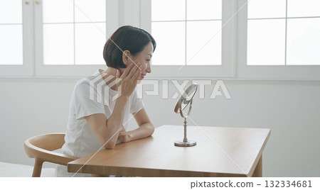 美容皮膚年齡健康形象 132334681