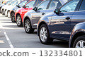 Image of cars lined up for sale 132334801