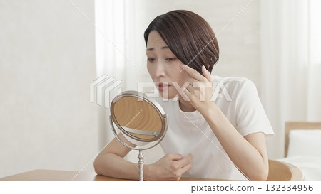 美容皮膚年齡健康形象 132334956