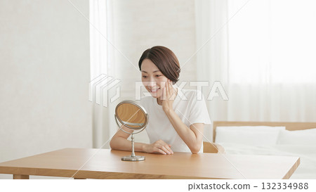 美容皮膚年齡健康形象 132334988