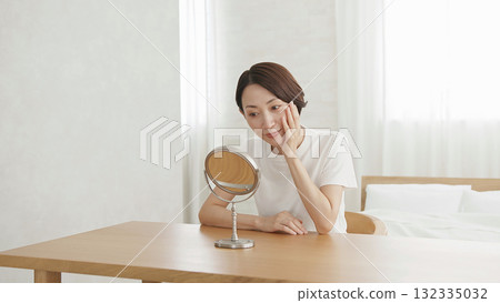 美容皮膚年齡健康形象 132335032