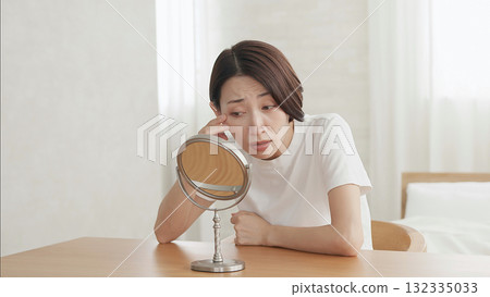 美容皮膚年齡健康形象 132335033