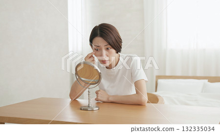 美容皮膚年齡健康形象 132335034