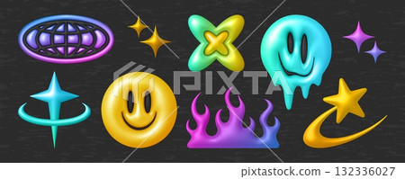 3d y2k object collection 3d y2k object collection 132336027