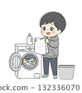A person to wash 132336070