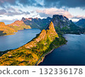 Scenery of the fjord 132336178