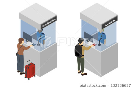 等距圖解：機場移民局 132336637
