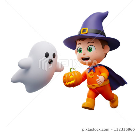 Smiling kids on Halloween Smiling kids on Halloween 132336960