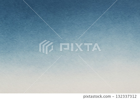 Beautiful indigo dyed gradation Japanese paper texture background Beautiful indigo dyed gradation Japanese paper texture background 132337312
