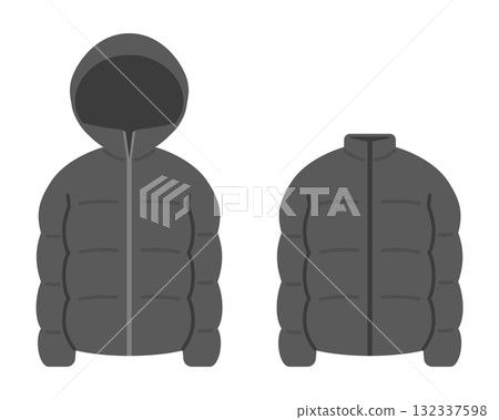 羽絨服插圖集 羽絨服插圖集 132337598