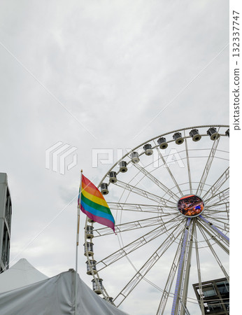 rainbow flag LGBT 132337747