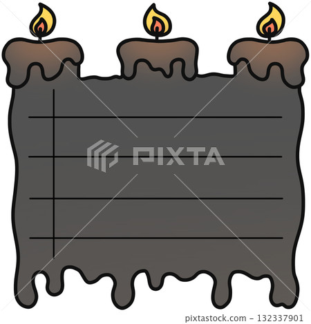 Halloween Black Candle Ritual Notes 132337901