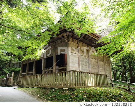 中尊寺金堂舊蓋殿 中尊寺金堂舊蓋殿 132338258