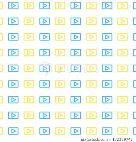 Blue and yellow video background material Blue and yellow video background material 132339742