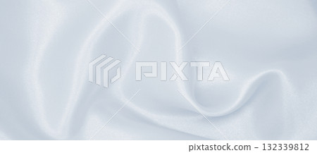 Smooth elegant grey silk or satin luxury cloth as wedding background. Luxurious Christmas background or New Year background design Smooth elegant grey silk or satin luxury cloth as wedding background. Luxurious Christmas background or New Year background design 132339812