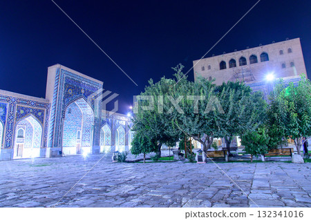 Beautiful night view of Registan Square in Samarkand, Uzbekistan Beautiful night view of Registan Square in Samarkand, Uzbekistan 132341016